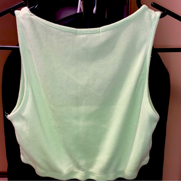 Green PlayBoy Crop Top - Picture 2 of 2